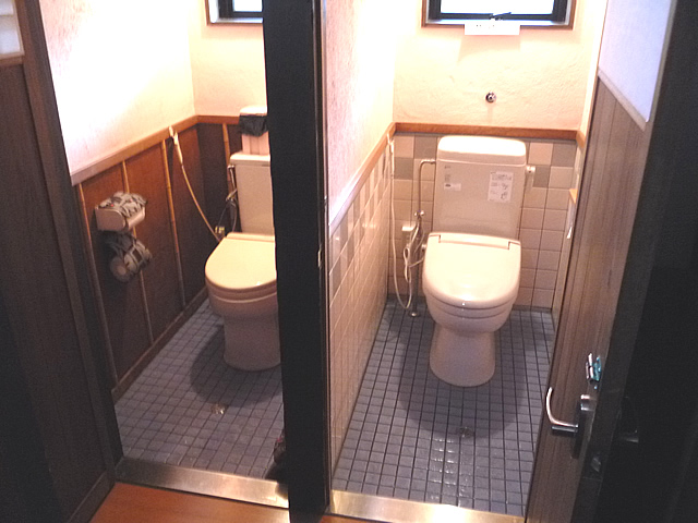 洋式トイレの画像　クリック・Enterで拡大